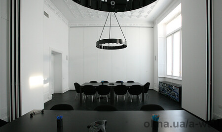 Раздвижные перегородки на одном ролике